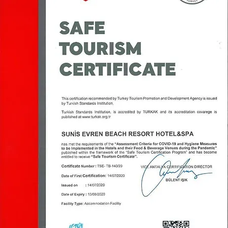 Otel Sunis Evren &
